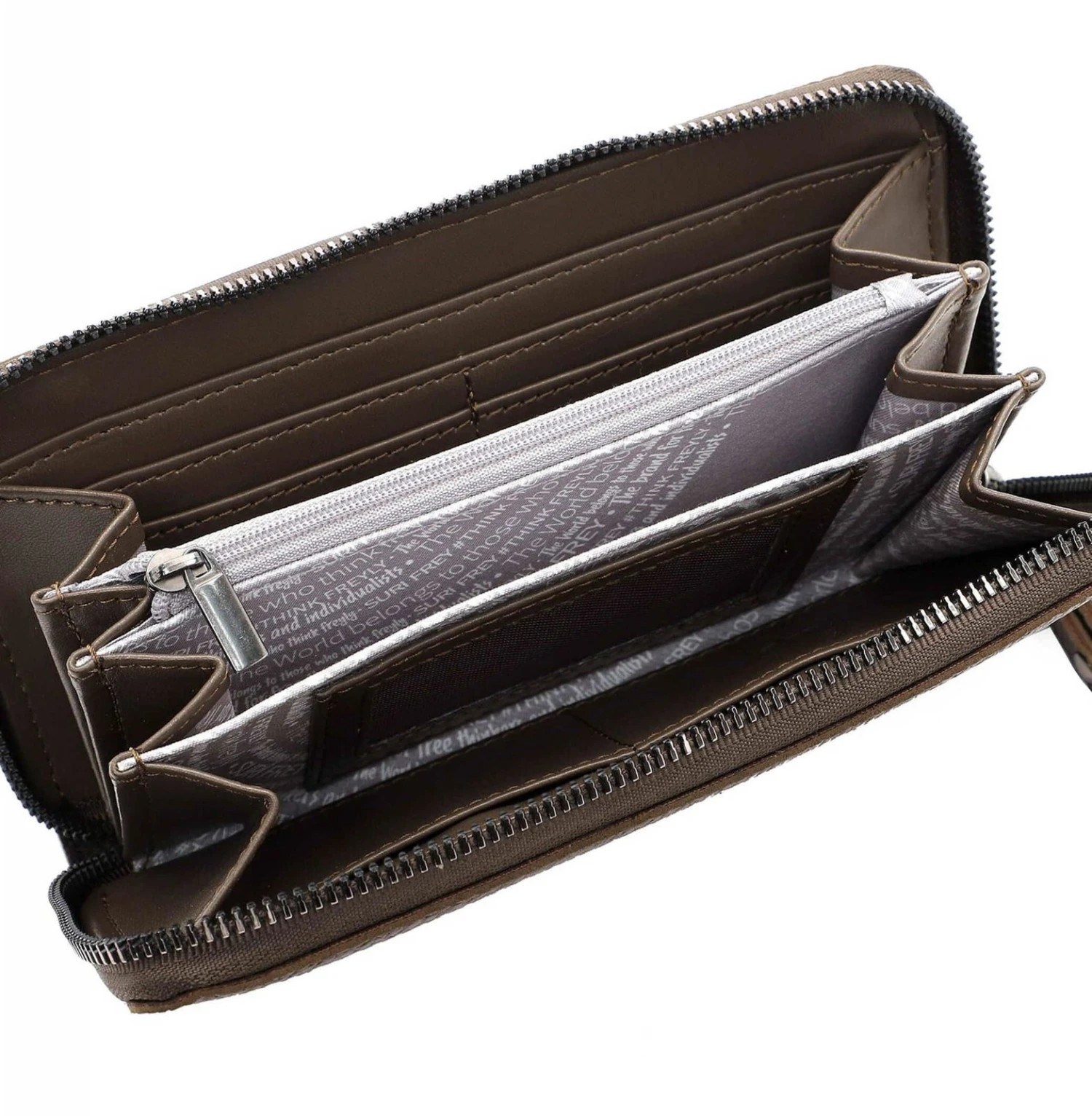 Suri Frey Gitty Zip Around Wallet Mud 2 Suri Frey Gitty Zip Around Wallet Mud – Bild 2