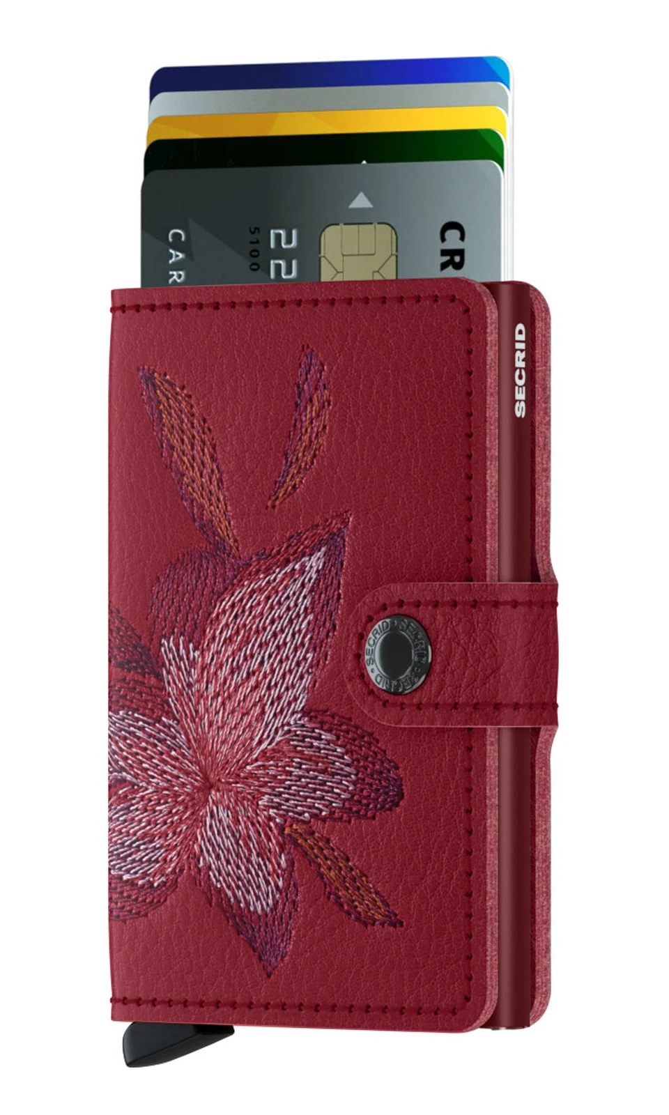 Secrid Miniwallet Stitched Magnolia Rosso 2 Secrid Miniwallet Stitched Magnolia Rosso – Bild 2