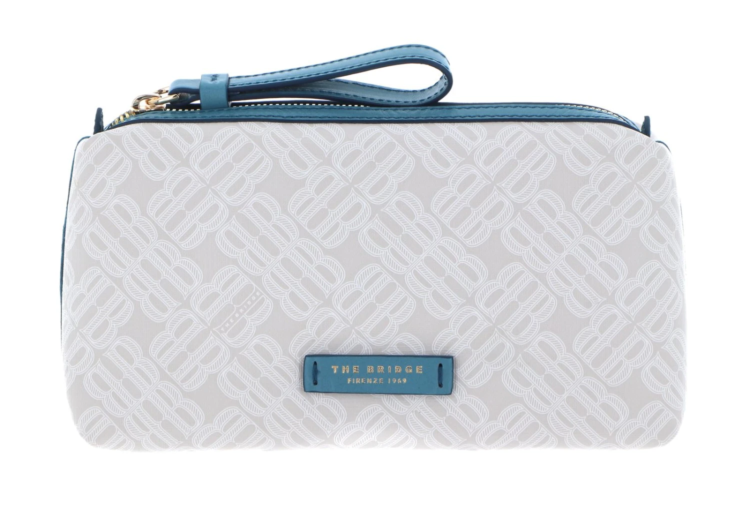 The Bridge Anna Pochette Bianco Latte / Oro 1 The Bridge Anna Pochette Bianco Latte / Oro