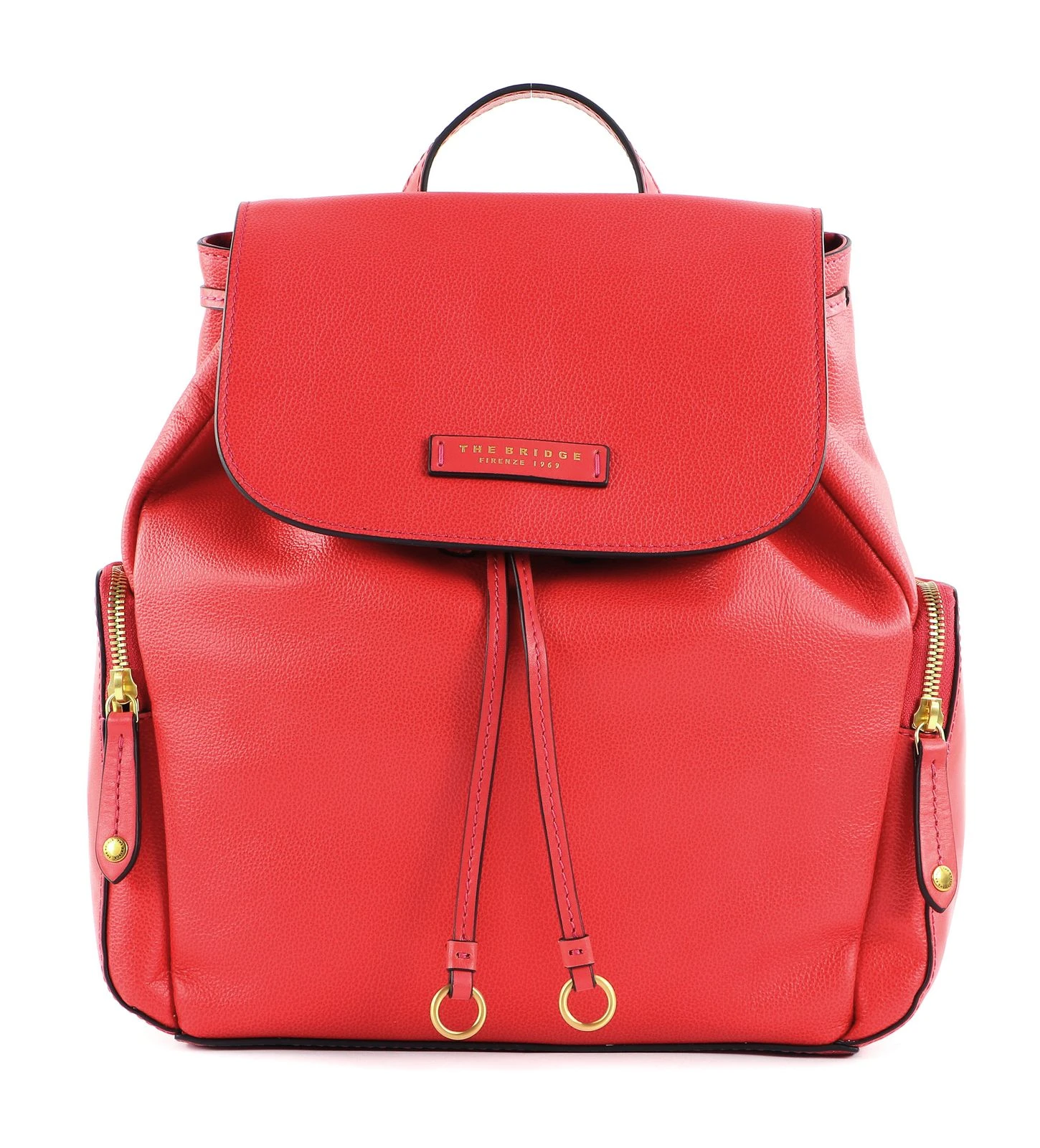The Bridge Carlotta Backpack Salmone Abb. Oro 1 The Bridge Carlotta Backpack Salmone Abb. Oro