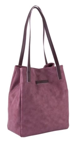 Tom Tailor Arona Glitter Tote Bag No Zip L Purple -Guess Verkaufsgeschäft TOM TAILOR Shopper Arona Glitter Tote Bag No Zip L Purple 330415 1
