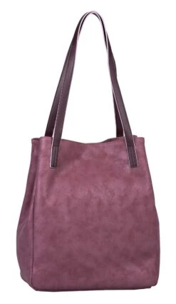 Tom Tailor Arona Glitter Tote Bag No Zip L Purple