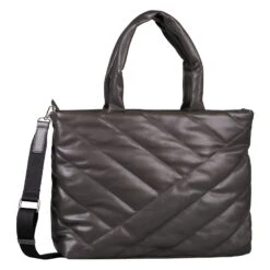 Tom Tailor Yana Zip Shopper L Dark Grey