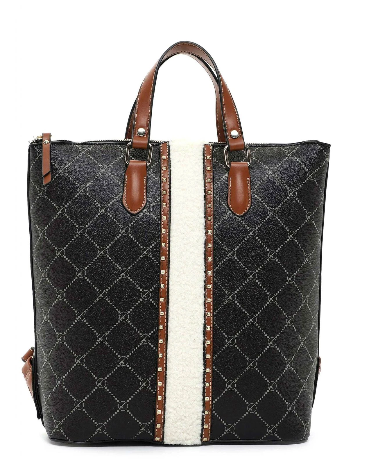 Tamaris Anastasia Teddy Backpack Black 1 Tamaris Anastasia Teddy Backpack Black