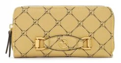 Tamaris Anastasia Buckle Zip Around Wallet Mustard
