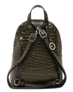 Tamaris Diana Backpack Oliv-Kroko -Guess Verkaufsgeschäft Tamaris Rucksack Diana Backpack Oliv Kroko 241471 2