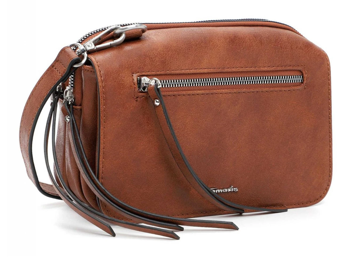 Tamaris Liselotte Crossover Bag Cognac 2 Tamaris Liselotte Crossover Bag Cognac – Bild 2