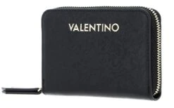 Valentino Zero Re Zip Around Wallet Nero