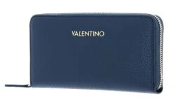 Valentino Superman Zip Around Wallet Blu