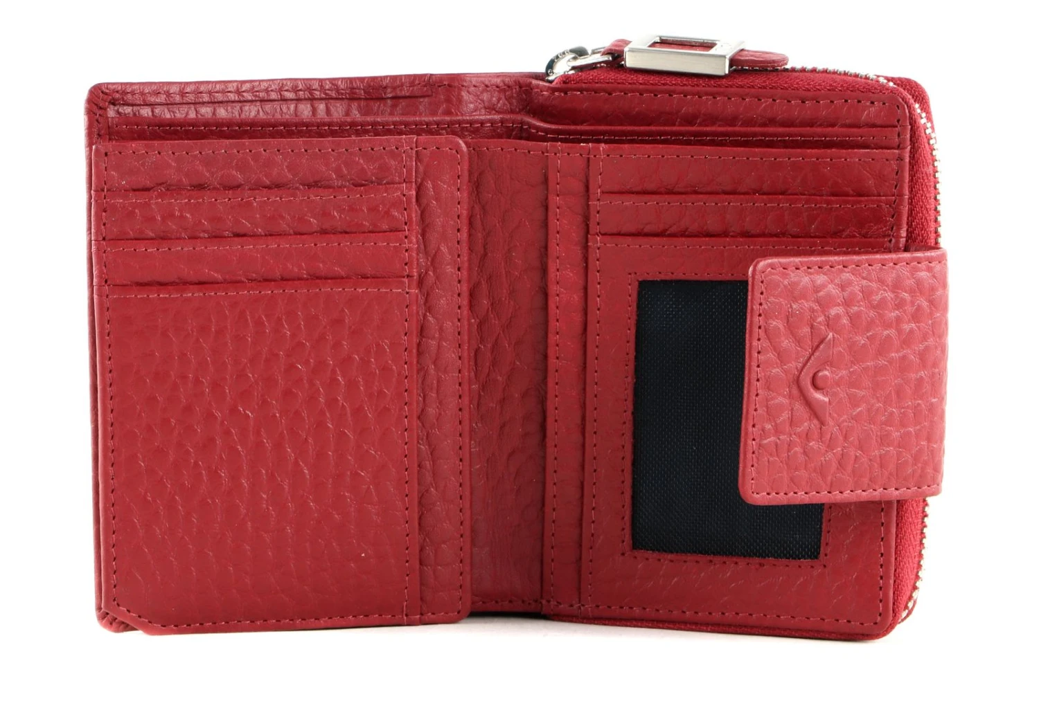 Hirsch Ida Wallet Granat 2 Hirsch Ida Wallet Granat – Bild 2