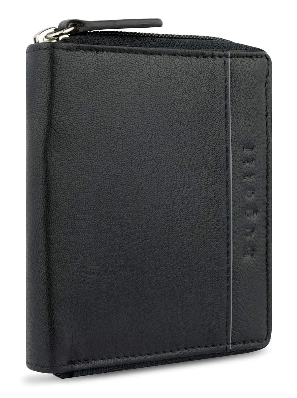 Bugatti Banda Upright Wallet With Zipper Black 2 Bugatti Banda Upright Wallet With Zipper Black – Bild 2