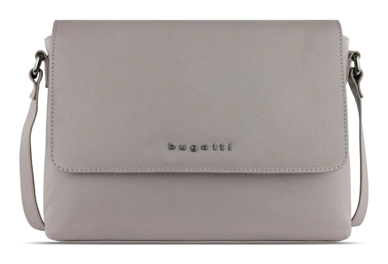 Bugatti Bella Shoulder Bag With Flap Taupe 1 Bugatti Bella Shoulder Bag With Flap Taupe