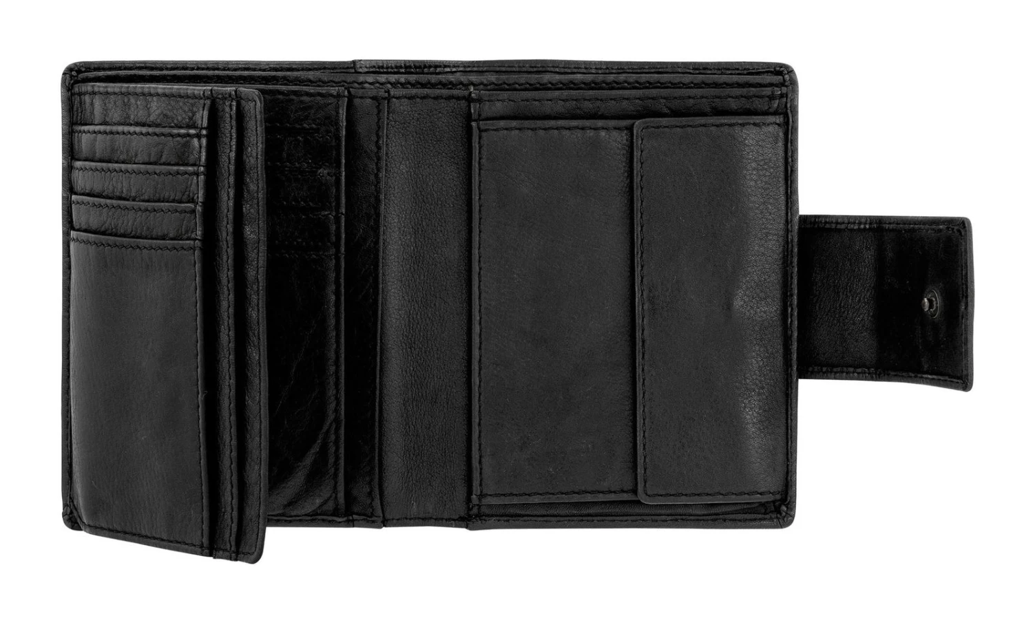 Camel Active Wave Flap Wallet M Schwarz 2 Camel Active Wave Flap Wallet M Schwarz – Bild 2