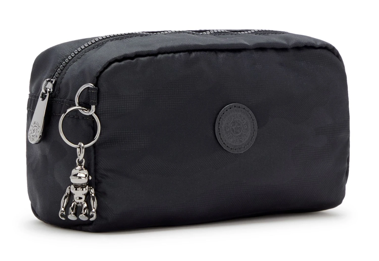 Kipling Basic Elevated Gleam Pouch L Black Camo Emb 2 Kipling Basic Elevated Gleam Pouch L Black Camo Emb – Bild 2