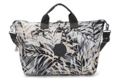 Kipling Basic Print Kala Medium Tote M Urban Palm Origin