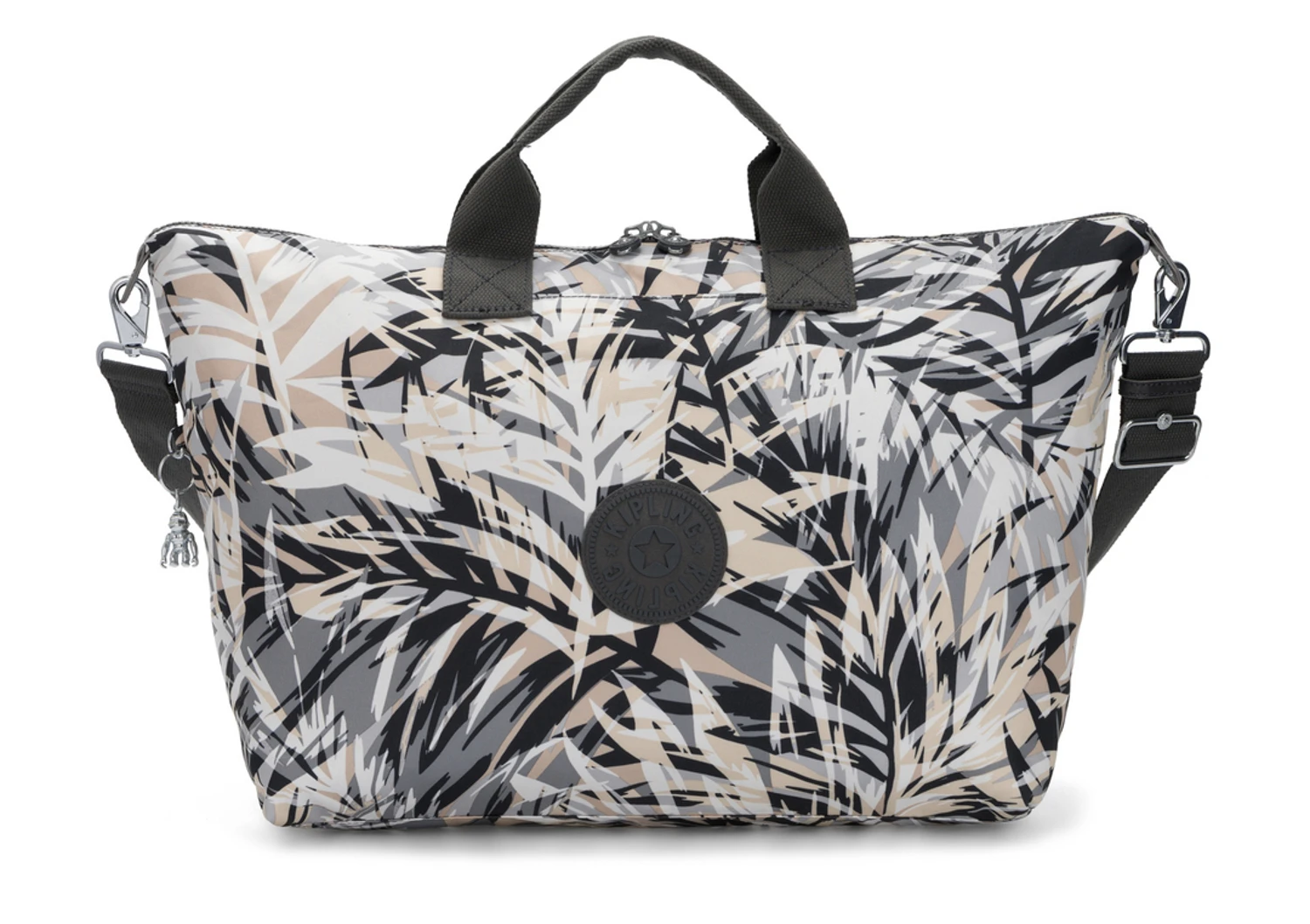 Kipling Basic Print Kala Medium Tote M Urban Palm Origin 1 Kipling Basic Print Kala Medium Tote M Urban Palm Origin