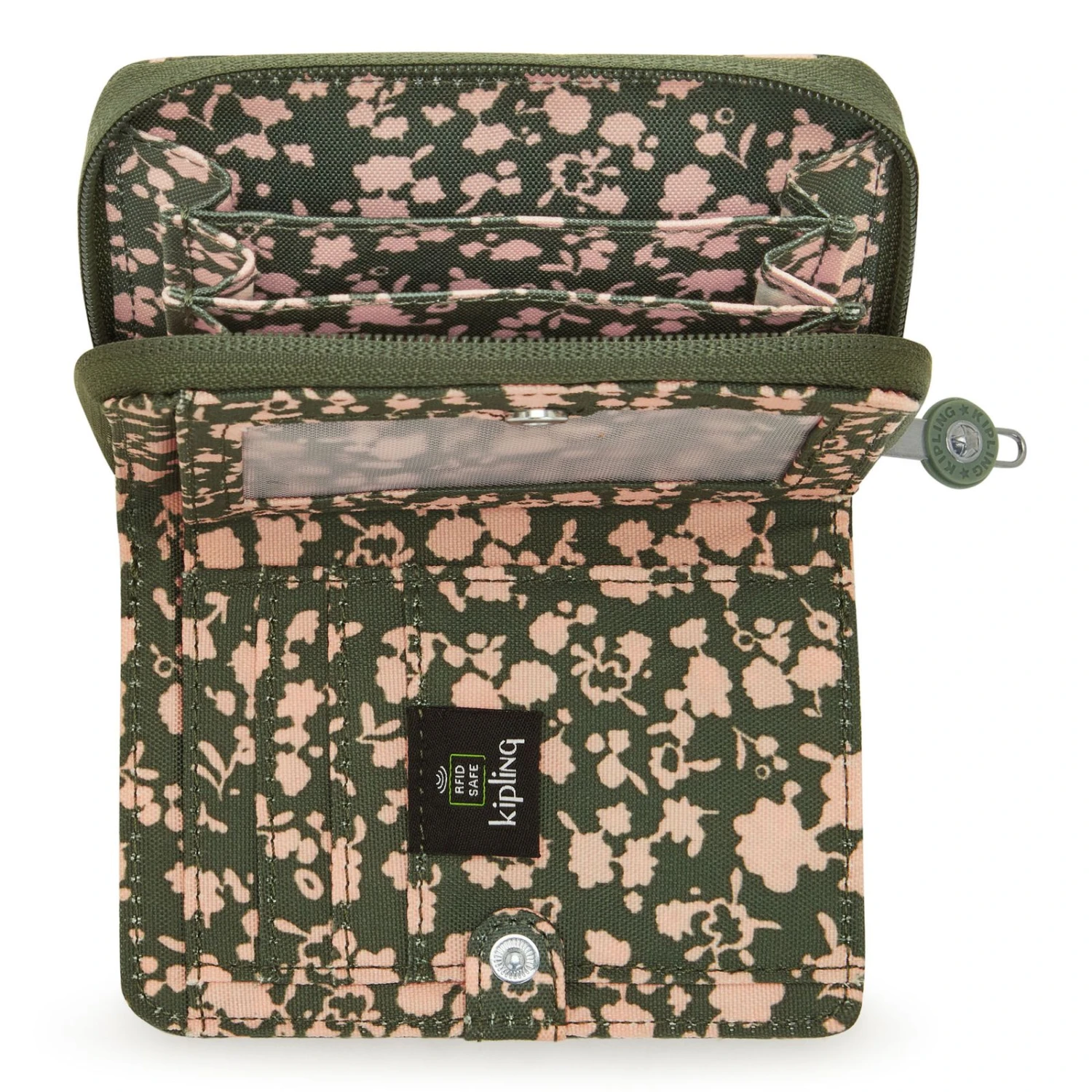 Kipling Basic Print Money Love Medium Wallet M Fresh Floral 3 Kipling Basic Print Money Love Medium Wallet M Fresh Floral – Bild 3