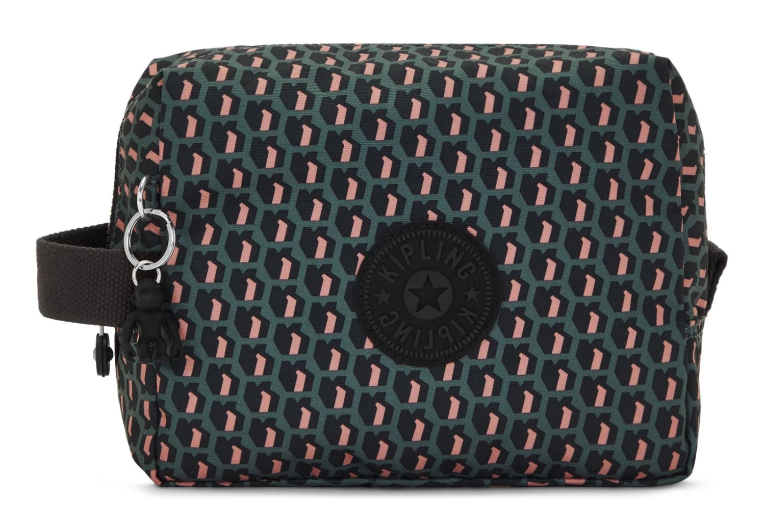 Kipling Basic Print Parac Toiletry Bag 3D K Pink 1 Kipling Basic Print Parac Toiletry Bag 3D K Pink